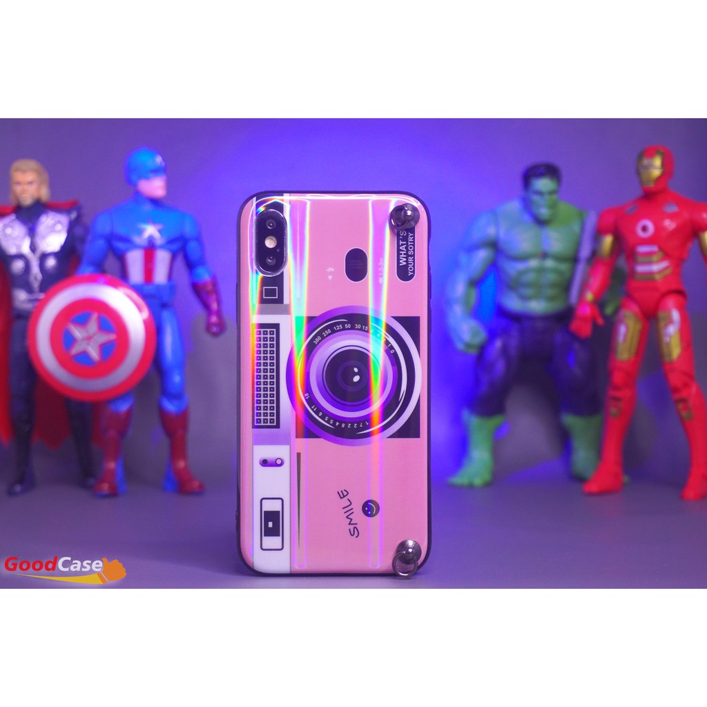 GoodCase - Hard Case Vivo S1 Pro/ V17 | V9 | V15 | V15 Pro | V17 Pro Motif Camera Plus Tali Hp Dan Popsocket