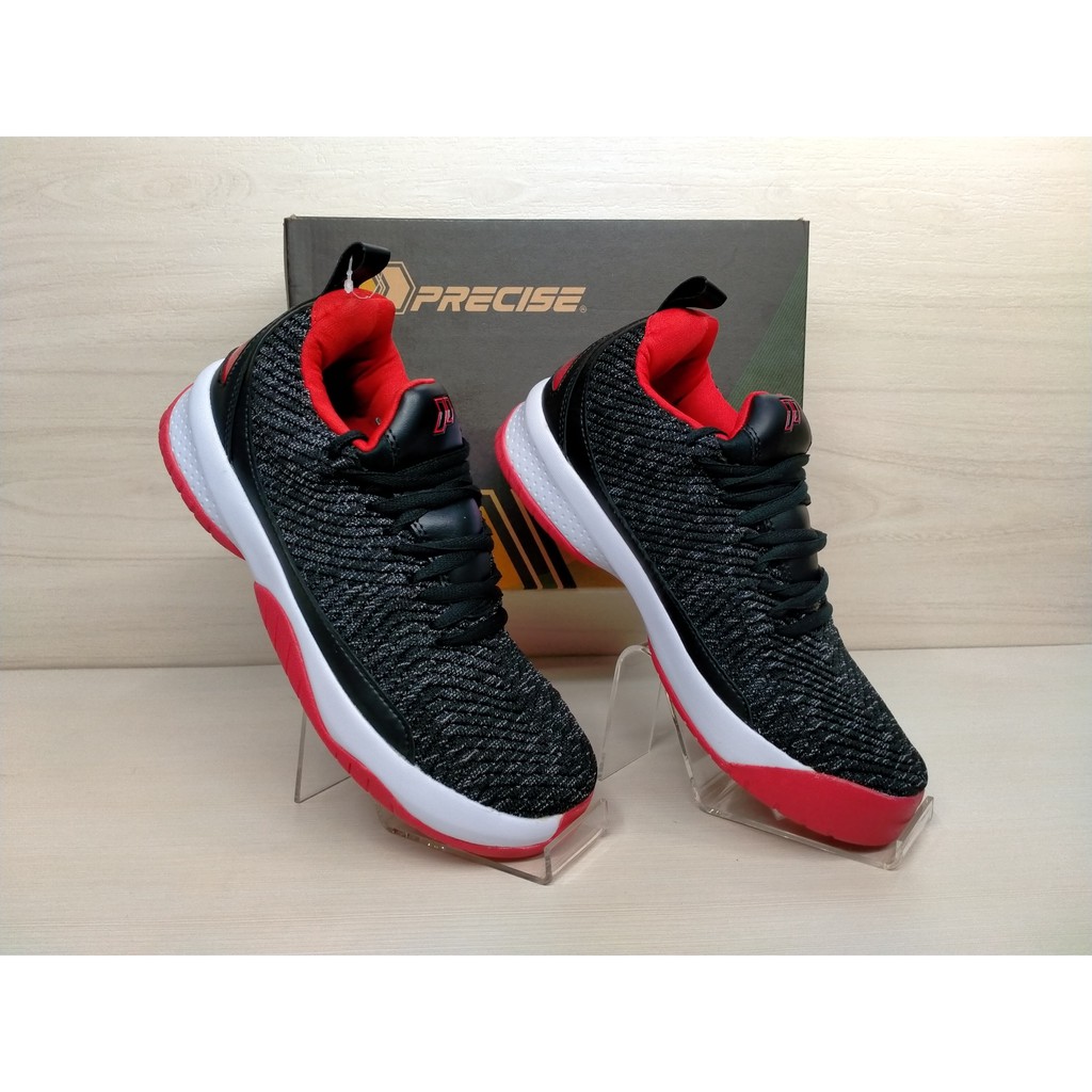 SEPATU PRIA / PRECISE / 107F90F240 / FLEXNIT IGNITE-BLAC/KRED / SEPATU SPORT / SEPATU BASKET