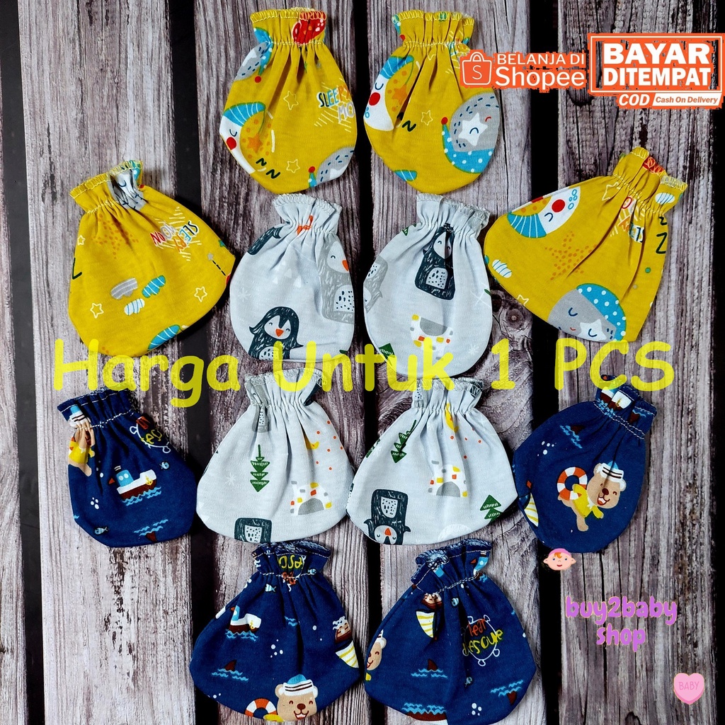 Sarung tangan dan kaki bayi vinata model Renda isi 1 PCS