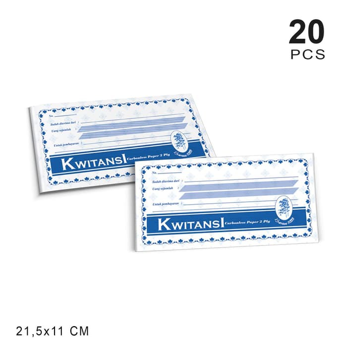 

Bamboo Kwitansi NCR 1/3 FOLIO 2 PLY [20 Pcs]