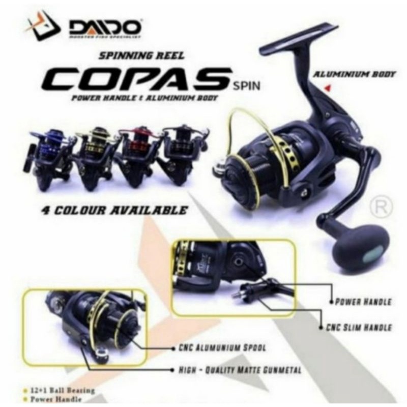 REEL DAIDO COPAS 1000 POWER HENDEL