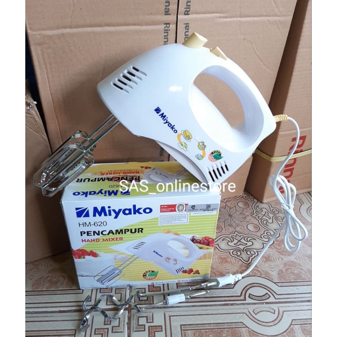 Mixer miyako HM-620 ORIGINAL/Mixer hand atau tangan merk miyako