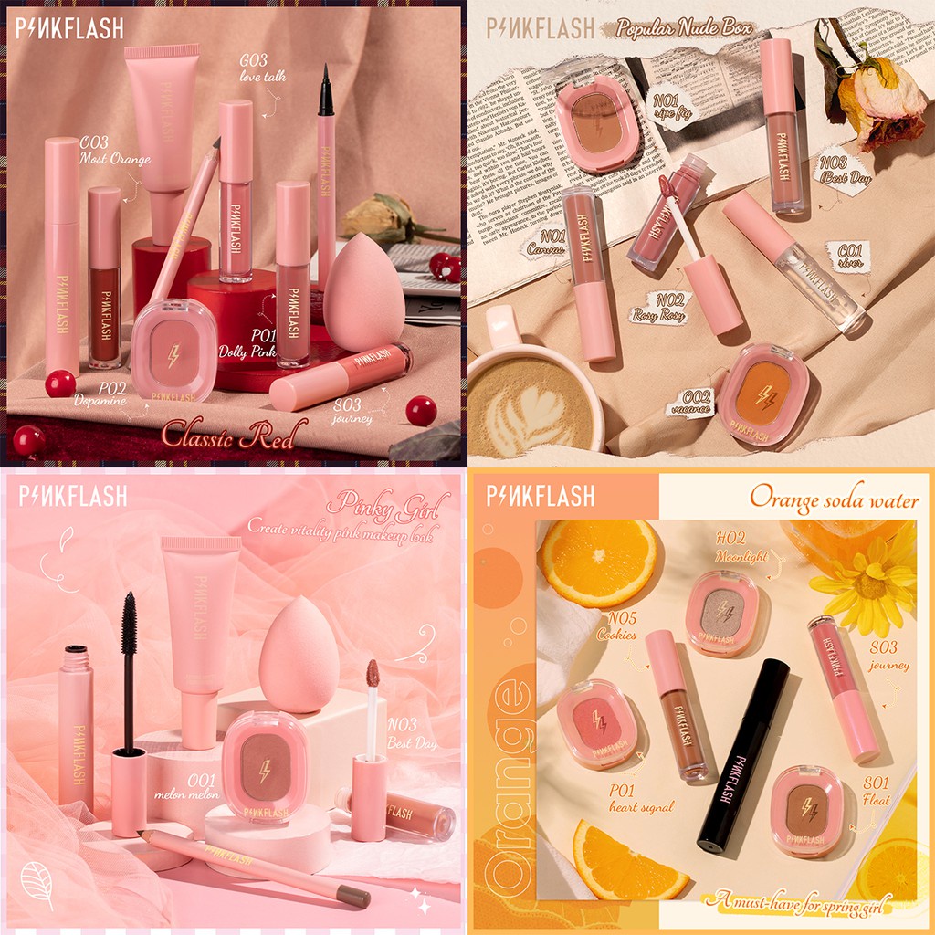 PINKFLASH Makeup Beauty Set The Hottest makeup Set 6 Variations