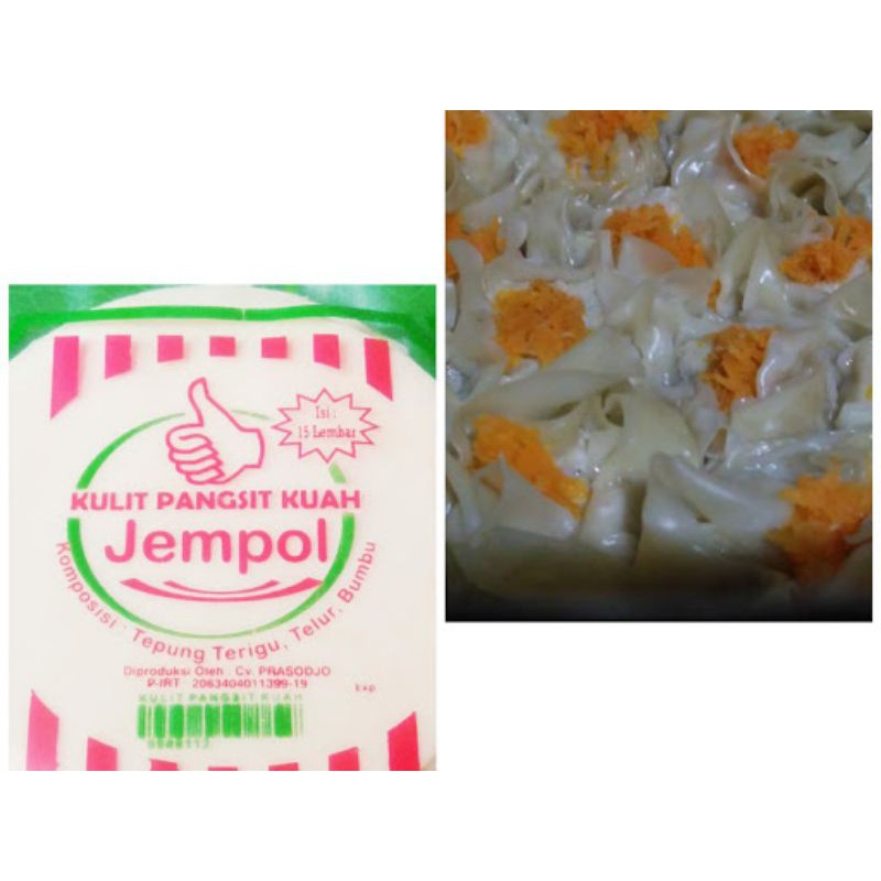 Kulit Pangsit Basah Kuah Cap Jempol