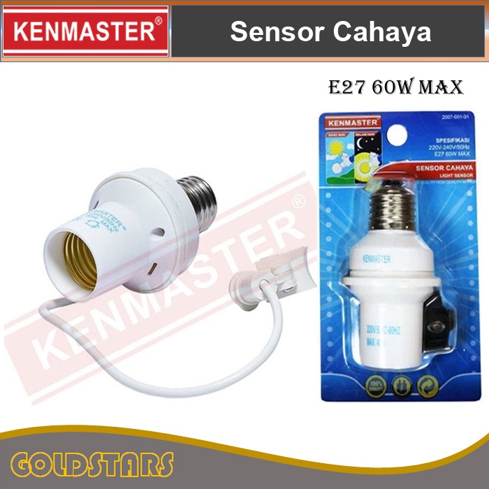 Fitting Lampu Sensor Cahaya Kenmaster Fitting Lampu - Light Sensor