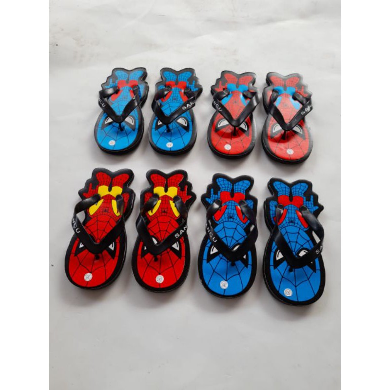 Sandal anak Super Hero Karakter Spiderman new