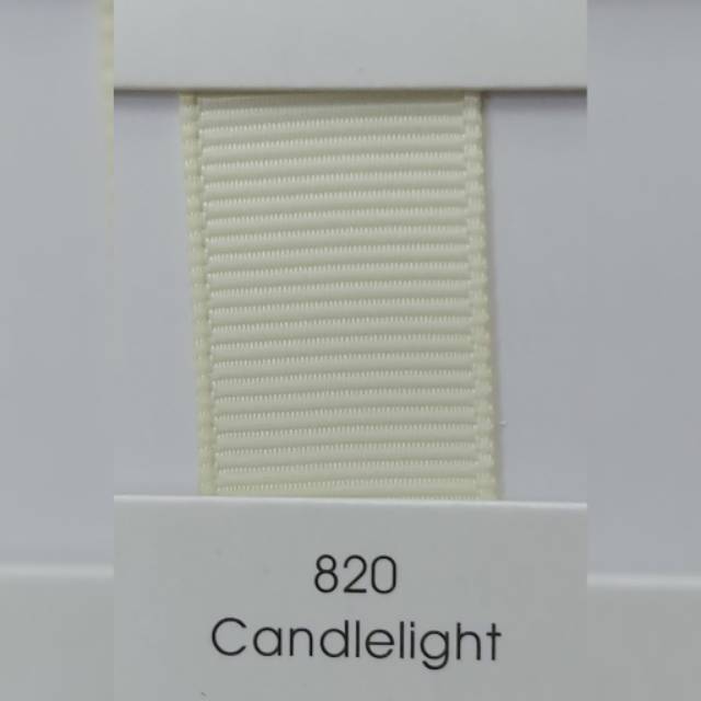 

820-Candlelight | Pita Grosgrain Import PREMIUM 3/8" [9mm ]