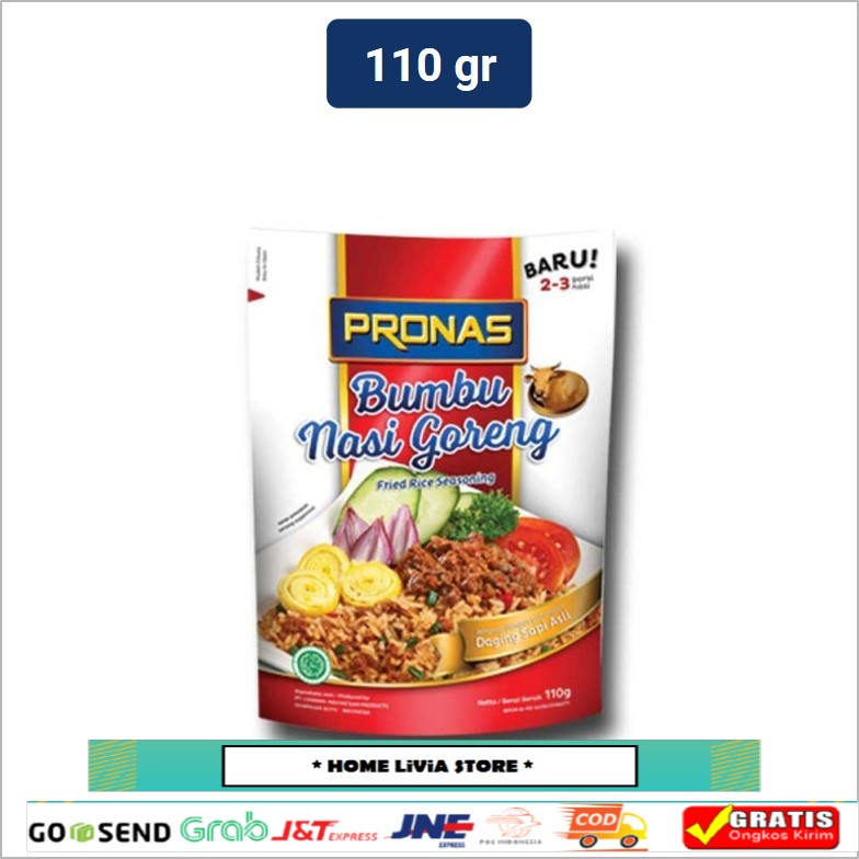 Pronas Bumbu Nasi Goreng Sapi Pouch 110 Gr