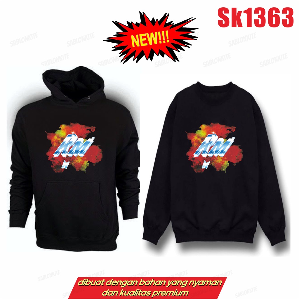 MURAH!!! SWEATER HOODIE KPOP RM PERMISSION TO DANCE ON STAGE SK1363 UNISEX