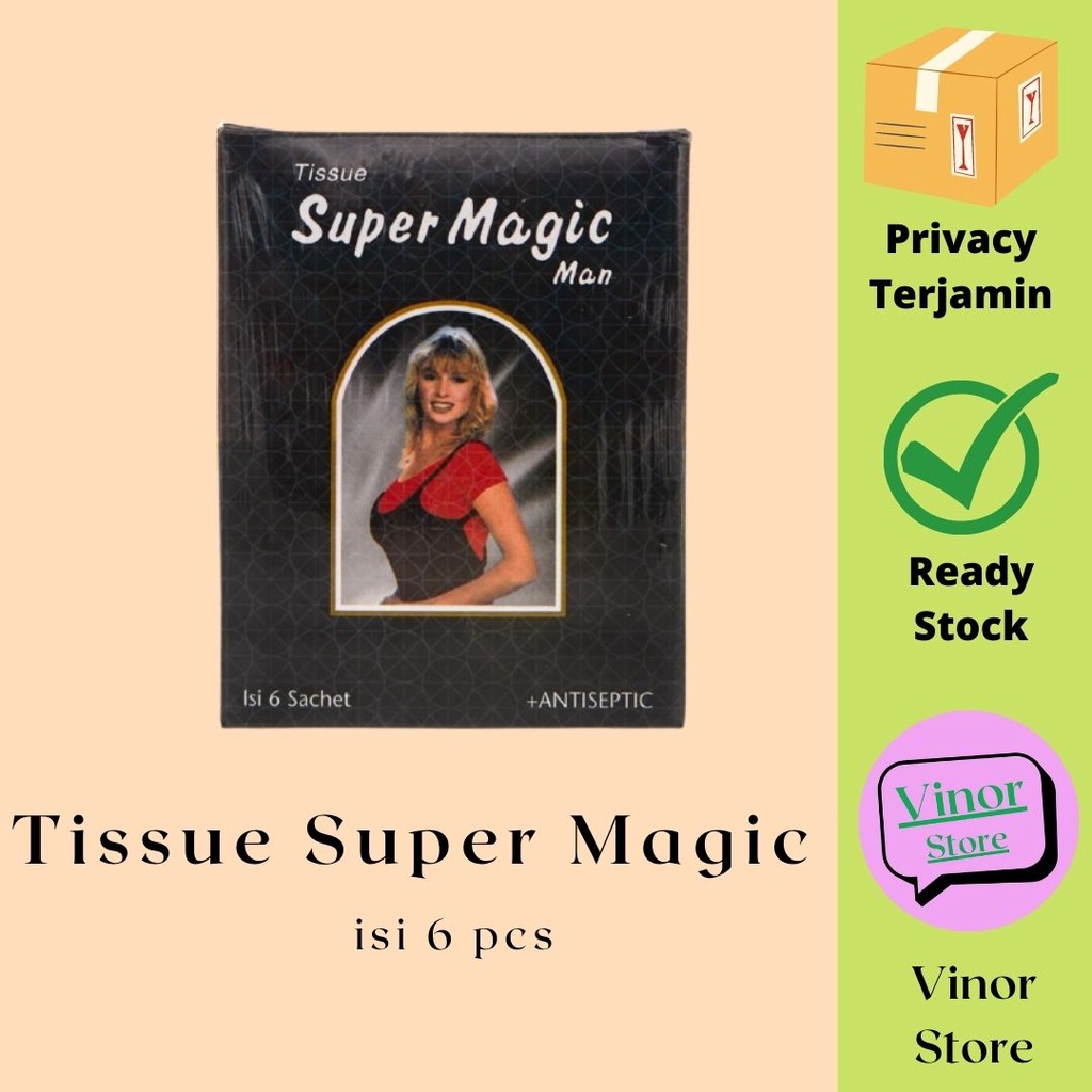 Tissue Super Magic (isi 6) - tisu super magic