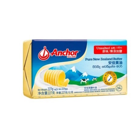 Anchor Unsalted Butter 227 GR BANDUNG