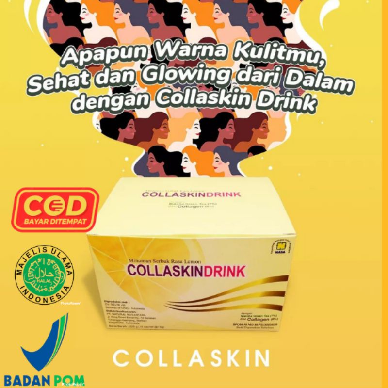 

Collaskin Drink/Minuman Kesehatan/Minuman Kecantikan