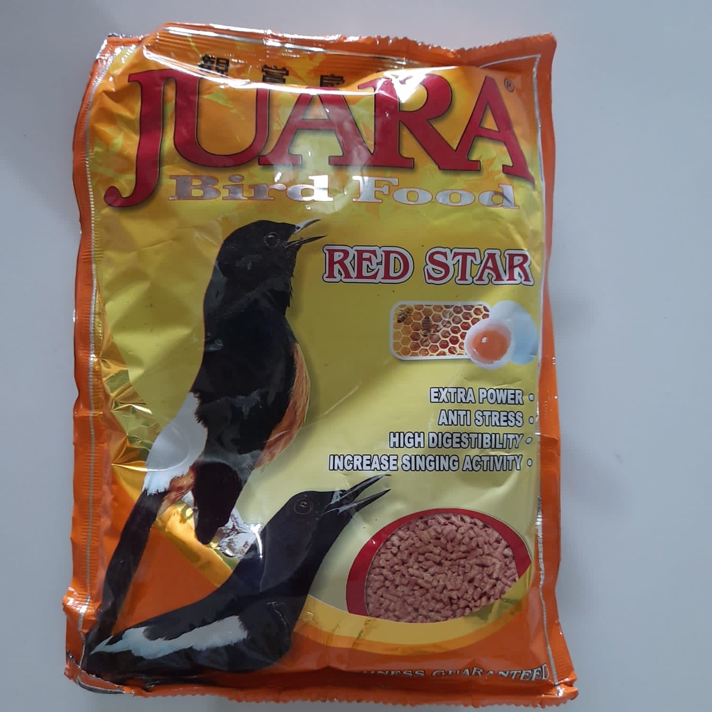 JUARA bird food "red star" pakan burung