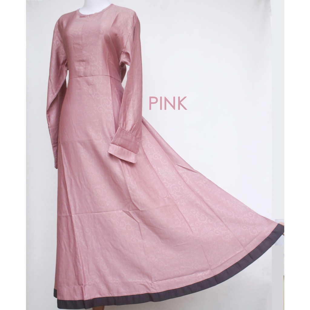 Gamis Dress HILWA Luxury EMBOS  PREMIUM umbrella/payung berkualitas