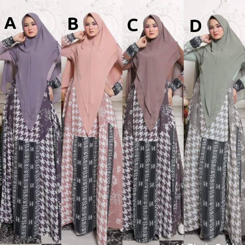Kenzhia syar'i  By Humaira (READY)/gamis Humaira terbaru/gamis humaira ORI