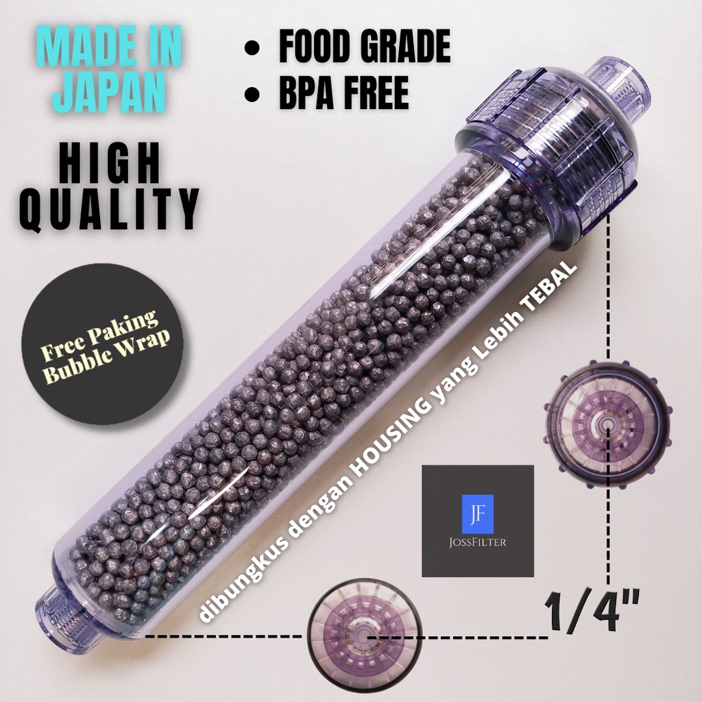 Filter Inline Alkaline - Batu ORP Super - (Seperti Kangen Water)