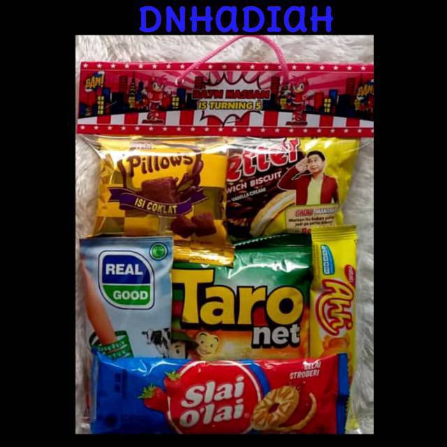 

Paket Snack Ulang Tahun Name Tag