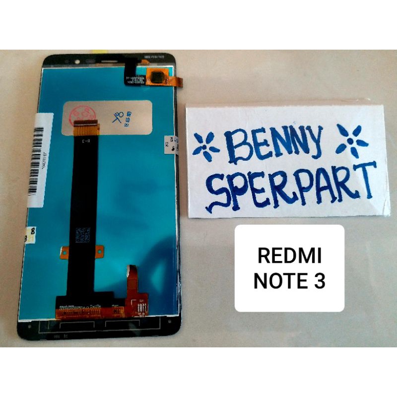 LCD XIAOMI REDMI NOTE 3 / NOTE 3 PRO HITAM