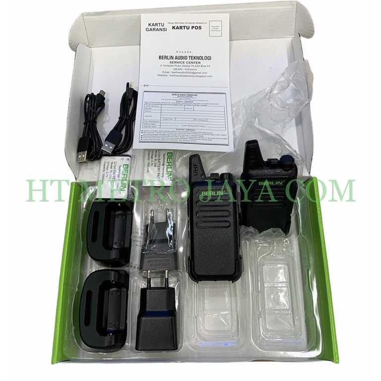 WALKIE TALKIE HT BERLIN BL 238 UHF