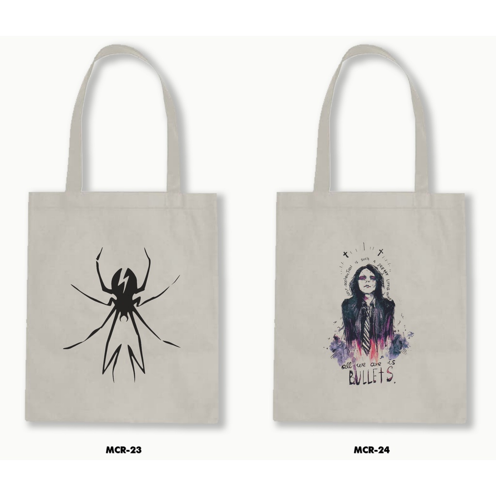 TOTE BAG BLACU - MY CHEMICAL ROMANCE 02