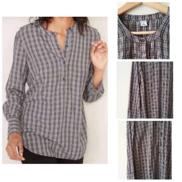 Kemeja Blouse Old Navy Original