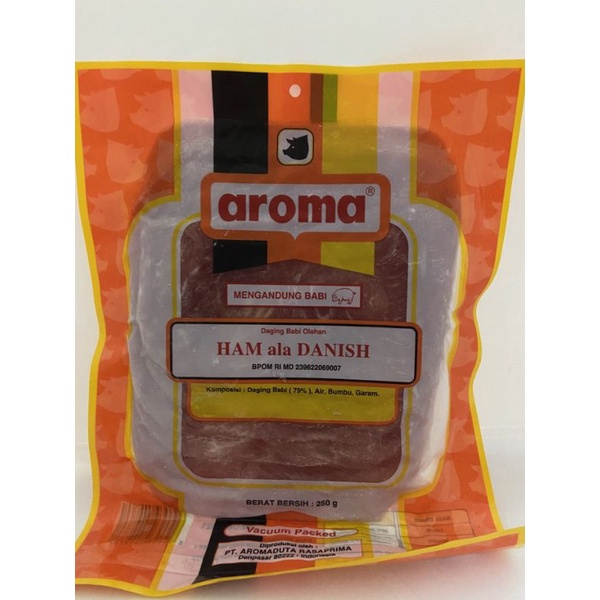 

Danish Ham Sliced Aroma 250gr