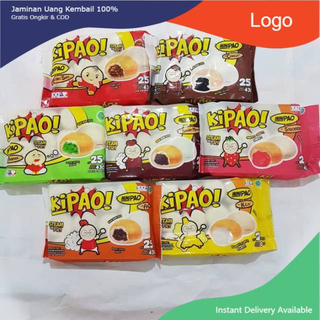 

[BEST SELLER] KIPAO minipao all varian 25s