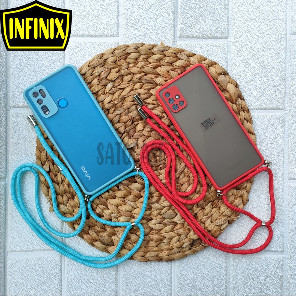 Infinix Lanyard Sling Case Hot 9 Play Smart 5 Hot 10 Smart 4 Hot 10 Play Hot 10s Note 7 Note 8