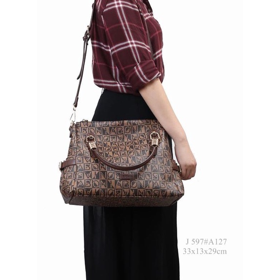 TAS WANITA TOP HANDLE BAG ENERLIAN IMPORT 597#A127