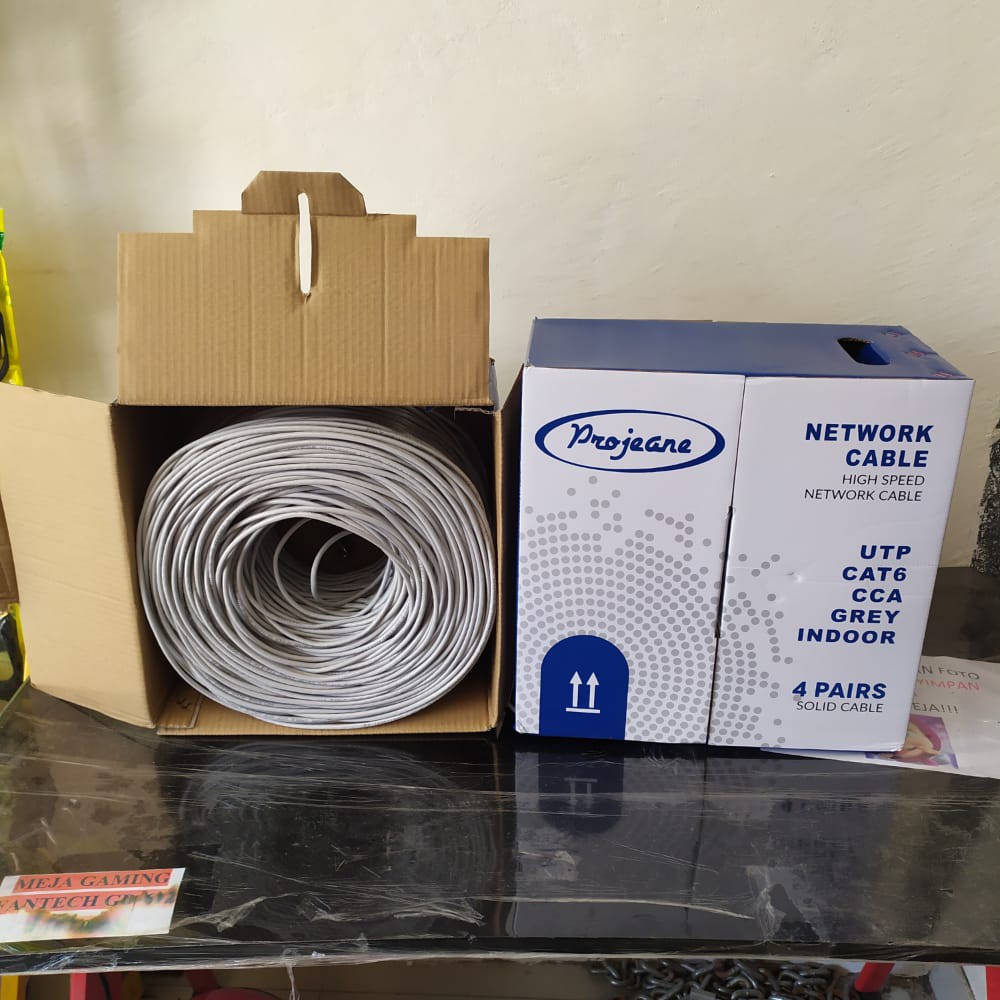 KABEL UTP PROJEANE CAT-6E 305 METER