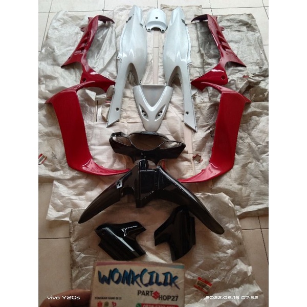 full set body satria 2tak hiu cover body full set halus satria hiu satria boing satria Malaysia mera