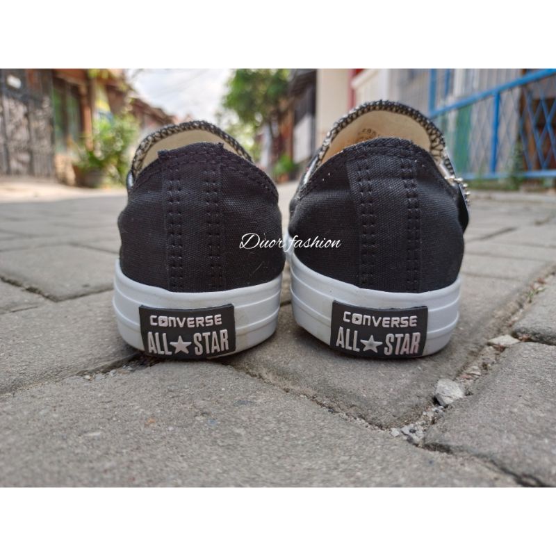 Sepatu Sneakers Star Flash Petir Hitam REAL PICT Sepatu Sekolah atau Sepatu Casual