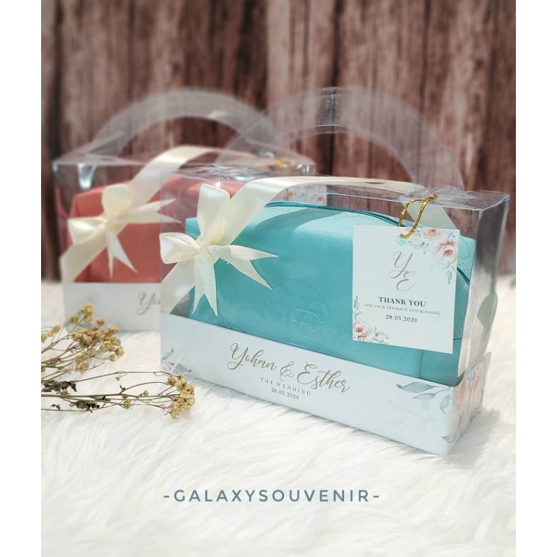 Galaxy Souvenir - RIVER Pouch (KEMAS MIKA) || Pernikahan Ulang Tahun & Kantor