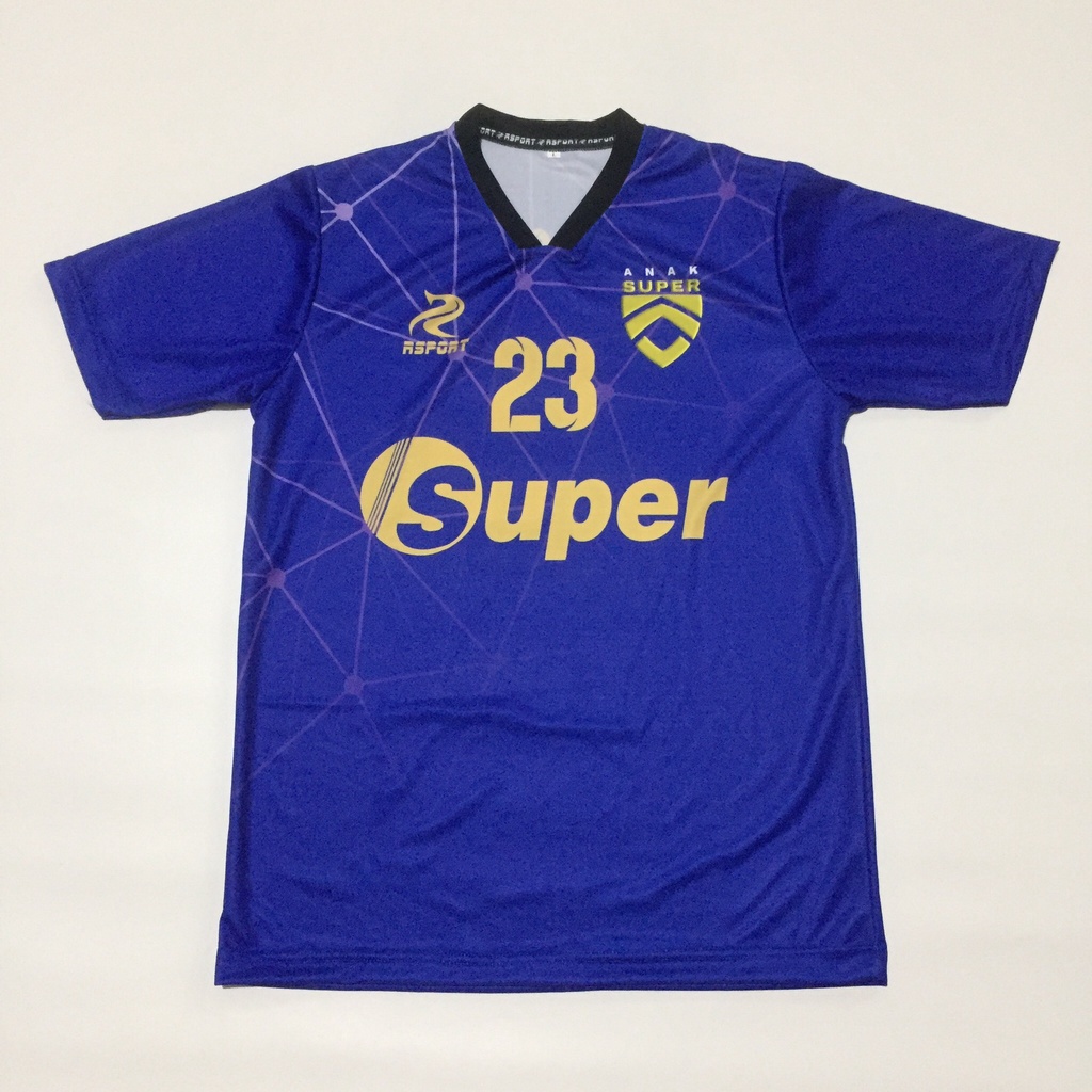 Custom setelan jersey baju bola futsal voli badminton full printing 35