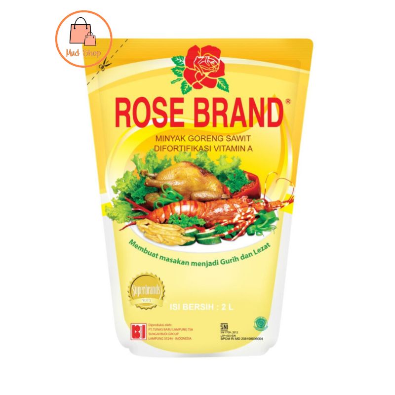 

Rose Brand Minyak Goreng Refill Pouch 2 Liter