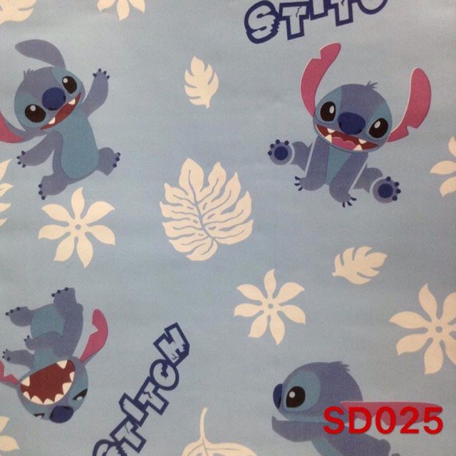 Wallpaper Sticker Stich ZSD025 / Wallpaper New 2021 / Ukuran 9mx45cm