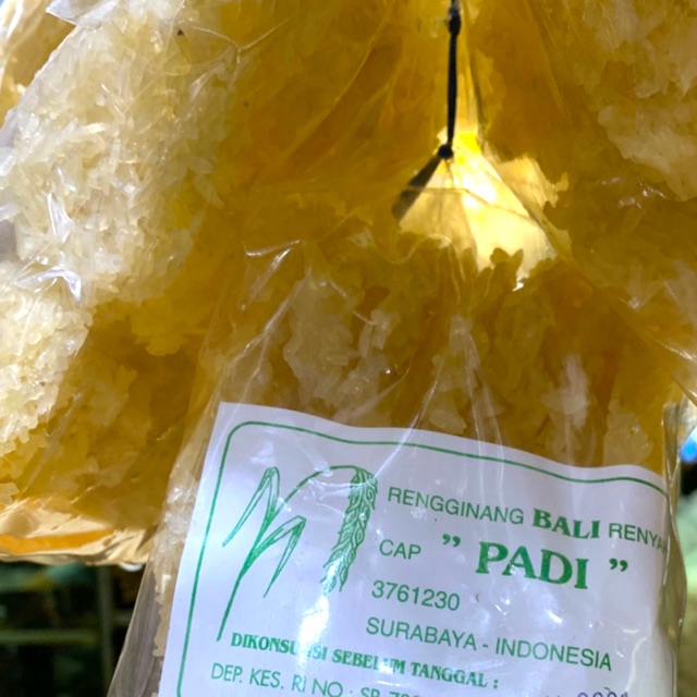 

Rengginang mentah Bali