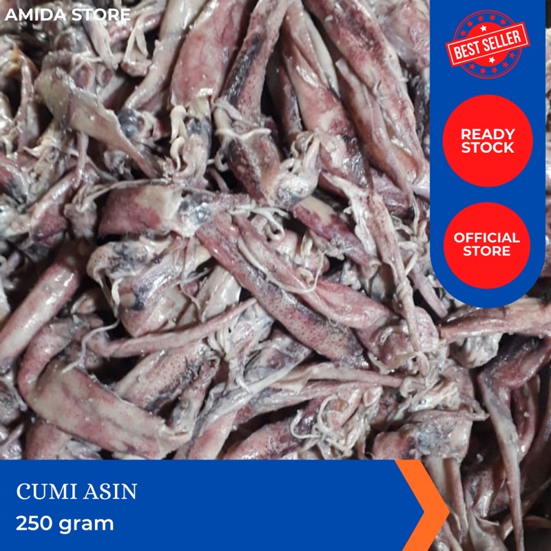 

Cumi asin /250 gr