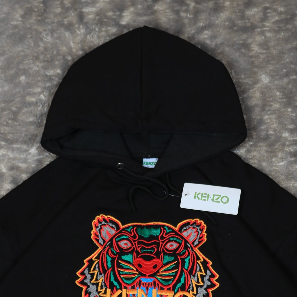 JAKET SWEATER HOODIE BS KNZ TIGER EMBROIDERY UNISEX PREMIUM QUALITY