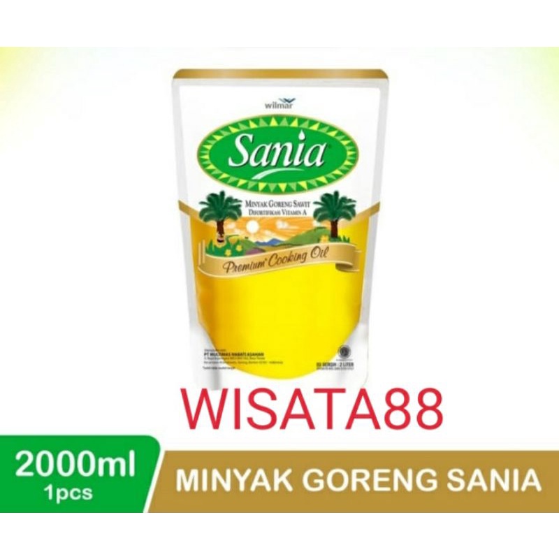 

Minyak Goreng Sania Pouch 2 Liter 2X Penyaringan