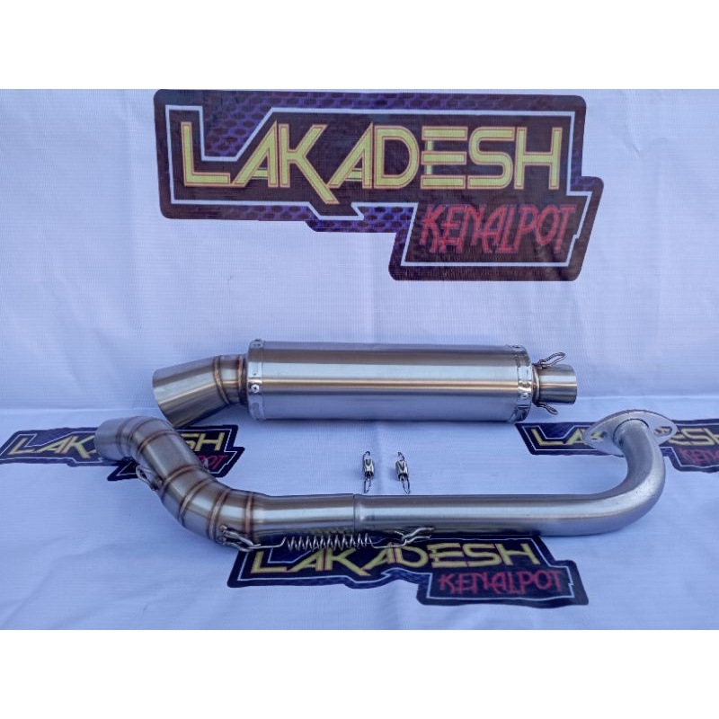 KNALPOT CORONG POLOS/LASER NAMA (INLET 38/50) BEAT MIO VARIO AEROX SCOOPY NMAX PCX LEXI ADV GENIO FREEGO XRIDE DLL