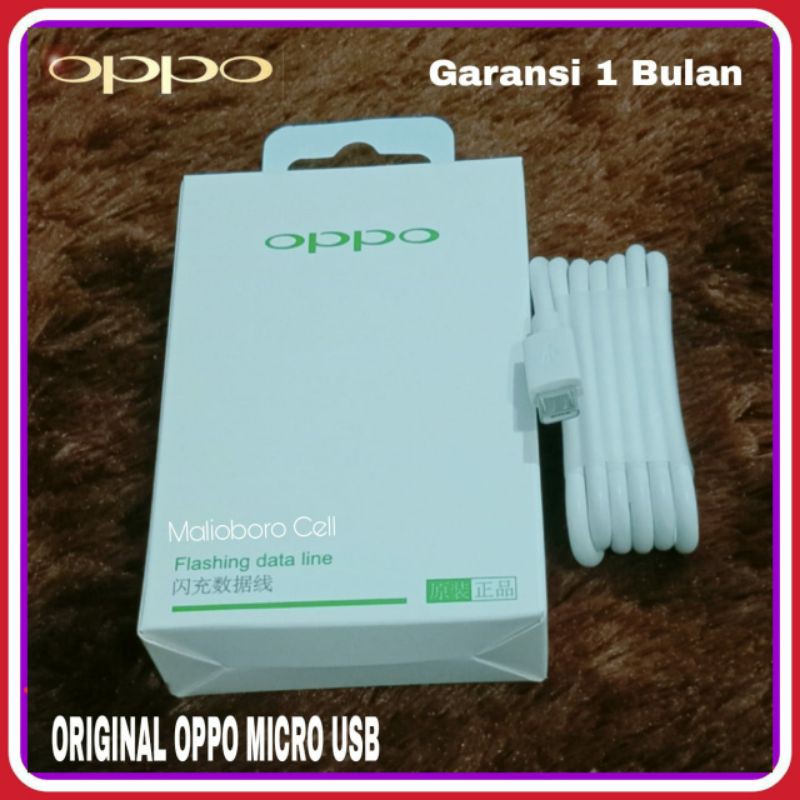 Kabel Data Oppo A5S A12 Oppo A31 Micro USB ORIGINAL 100%