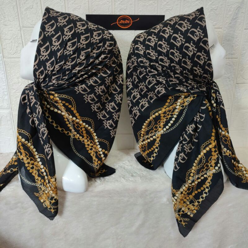 JILBAB VOAL PREMIUM MOTIF DIOR