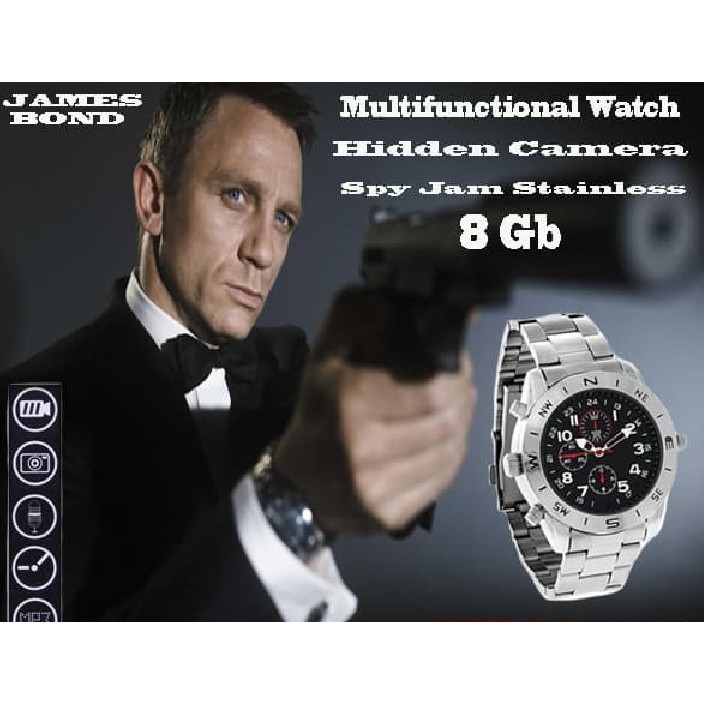 Spy Camera Jam Tangan ( 8 gb )