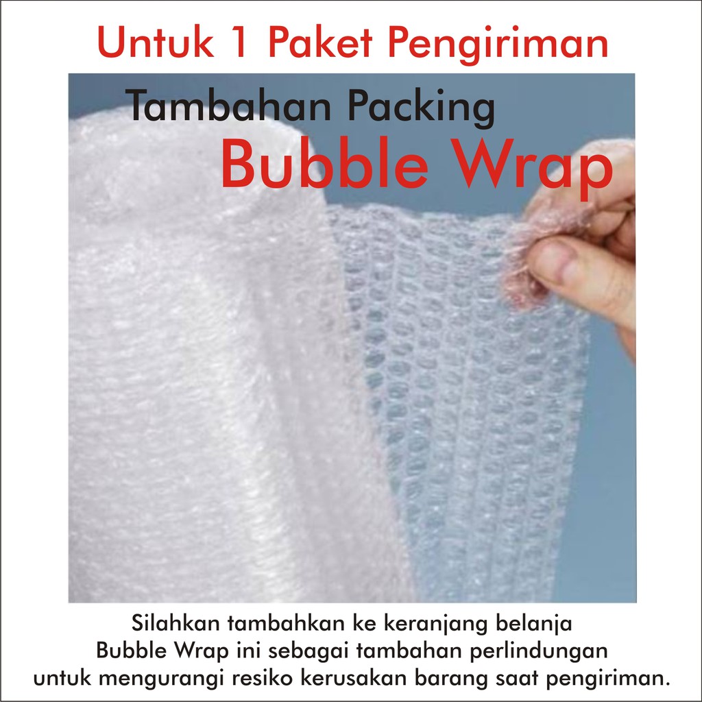 

EXTRA BUBBLE WRAP untuk packaging tambahan