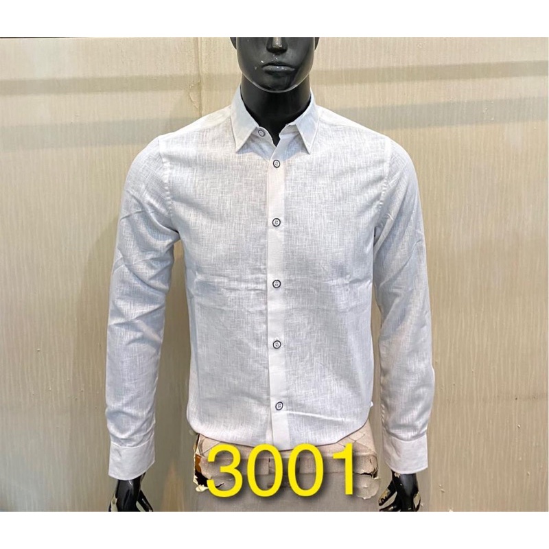 NXNITROX KEMEJA PRIA PANJANG LINEN 3001