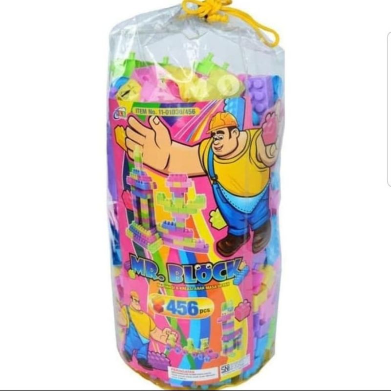 Mainan Lego Brick Block Isi 456 - Mainan Lego Susun Block Anak