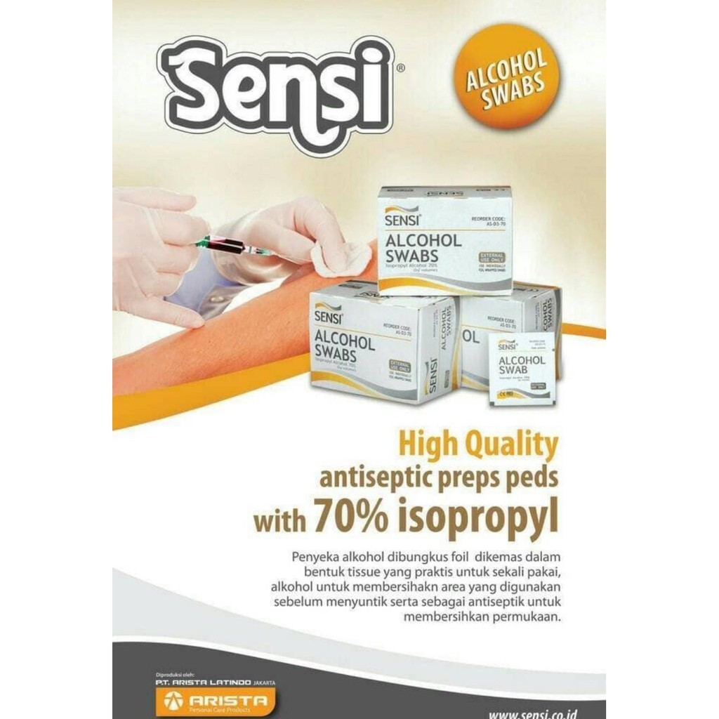 alcohol swabs sensi/sensi alcohol swabs