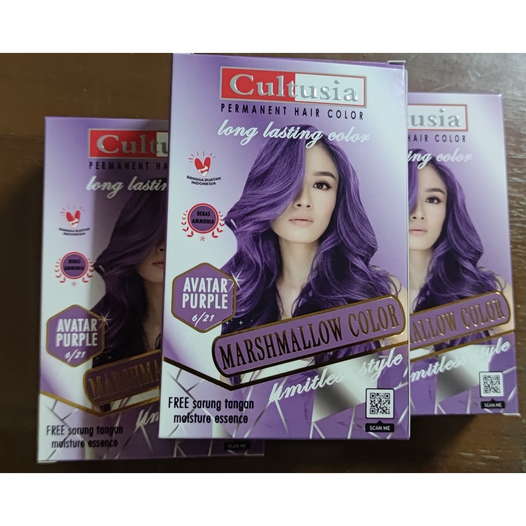 CULTUSIA MARHMALLOW COLOR AVATAR PURPLE 6/21