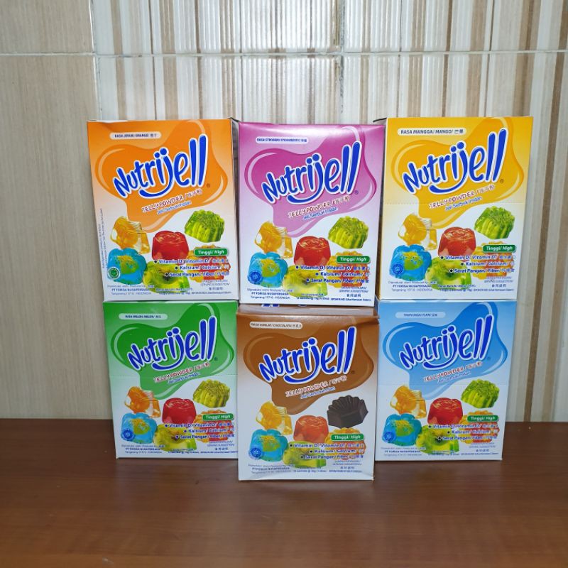 

Nutrijell Agar-Agar Sachet All Variant